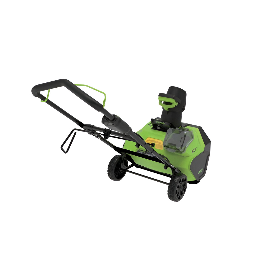 Снегоуборщик аккумуляторный Greenworks GW GD60PST, одноступенчатый, шнек пластик, 60 В, 1 АКБ