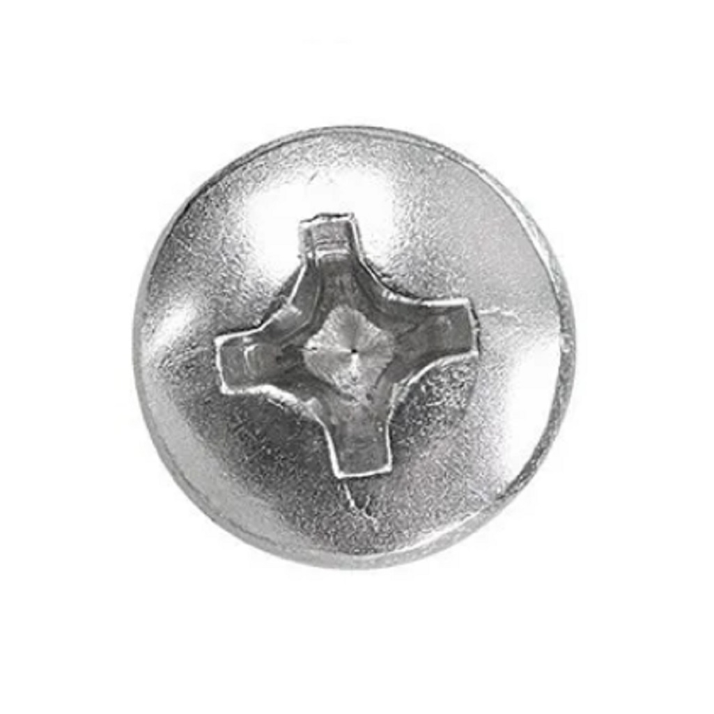 Винт с полукруглой головкой М5х50 мм DIN 7985, универсальный, нержавеющая сталь А2