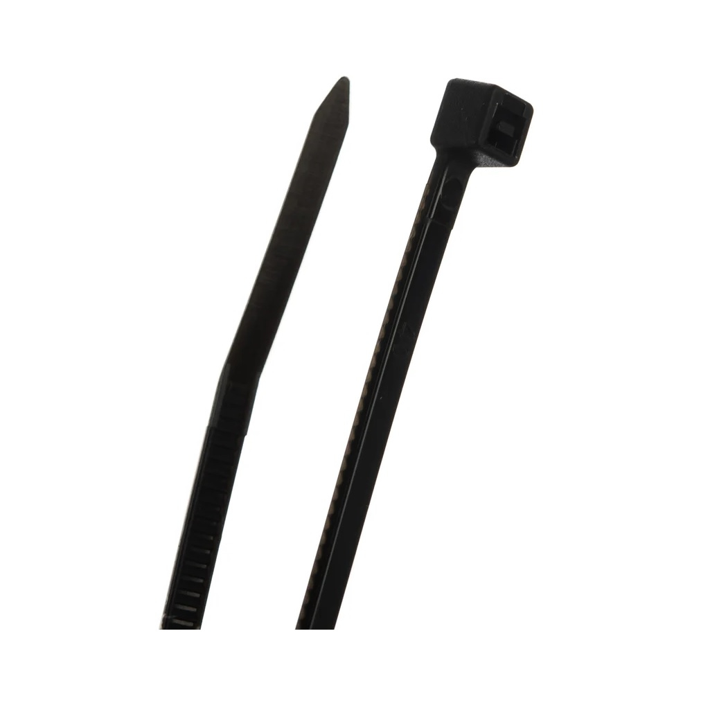 Стяжка кабельная Fortisflex КСС 49407 нейлон 3х120 мм, упаковка 100 шт, черный