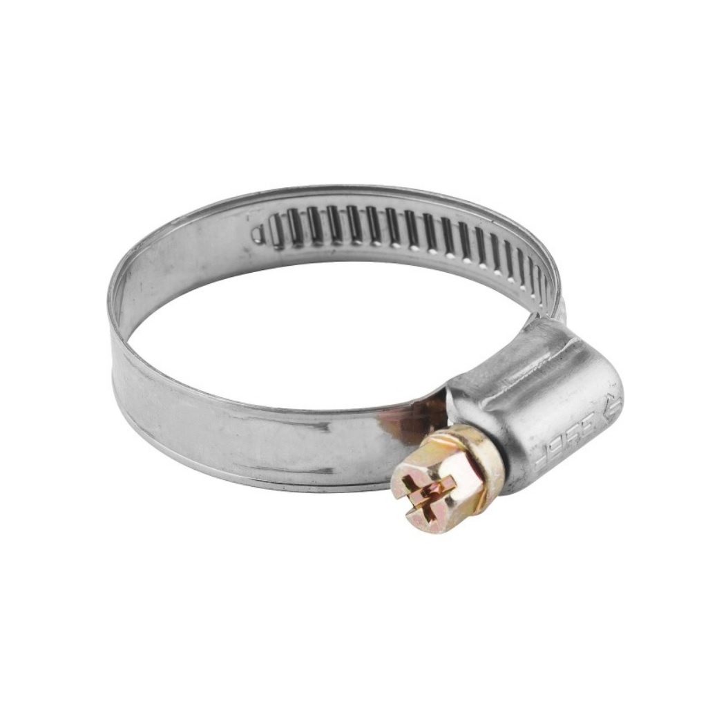 Хомут червячный Зубр Эксперт 3787-20-32, нержавеющая сталь, с накатной лентой 9 мм, 20-32 мм, в упаковке 5 штук