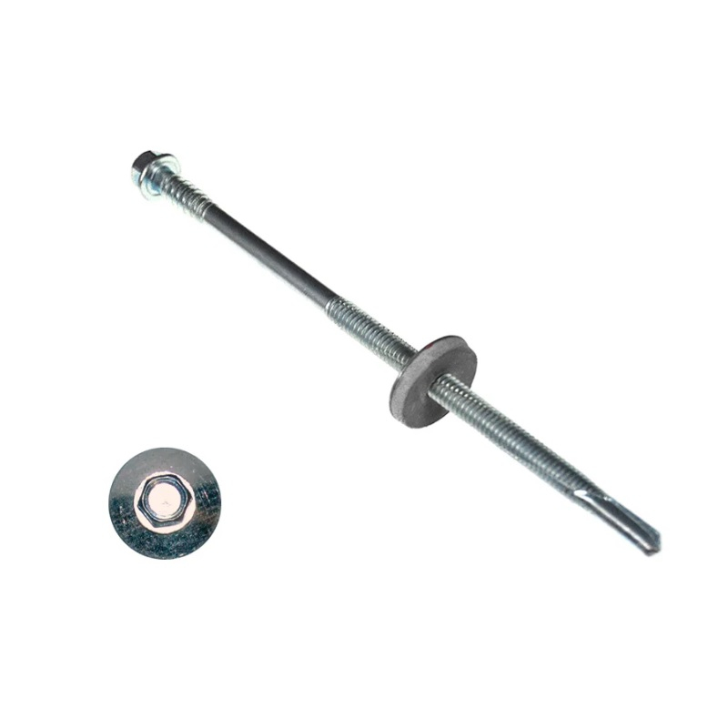 Саморез для крепления сэндвич панелей 6,3/5,5х135 мм