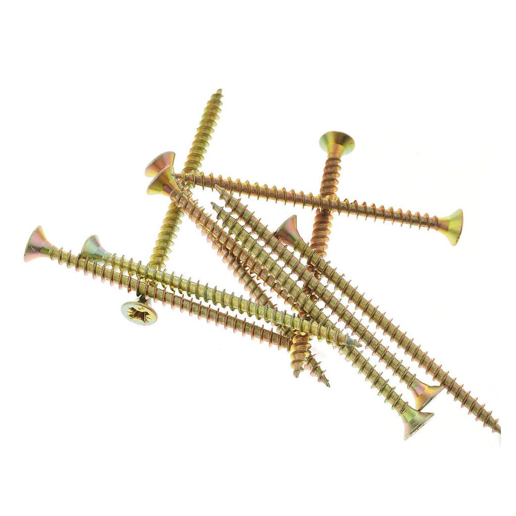 Саморез универсальный Жесть УТ-00009664, 5х30 мм, желтый цинк, в упаковке 150 штук