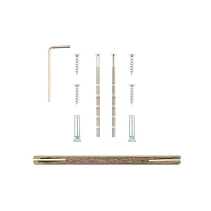 Ручки на планке Apecs НР-85.2703-INOX-BLM