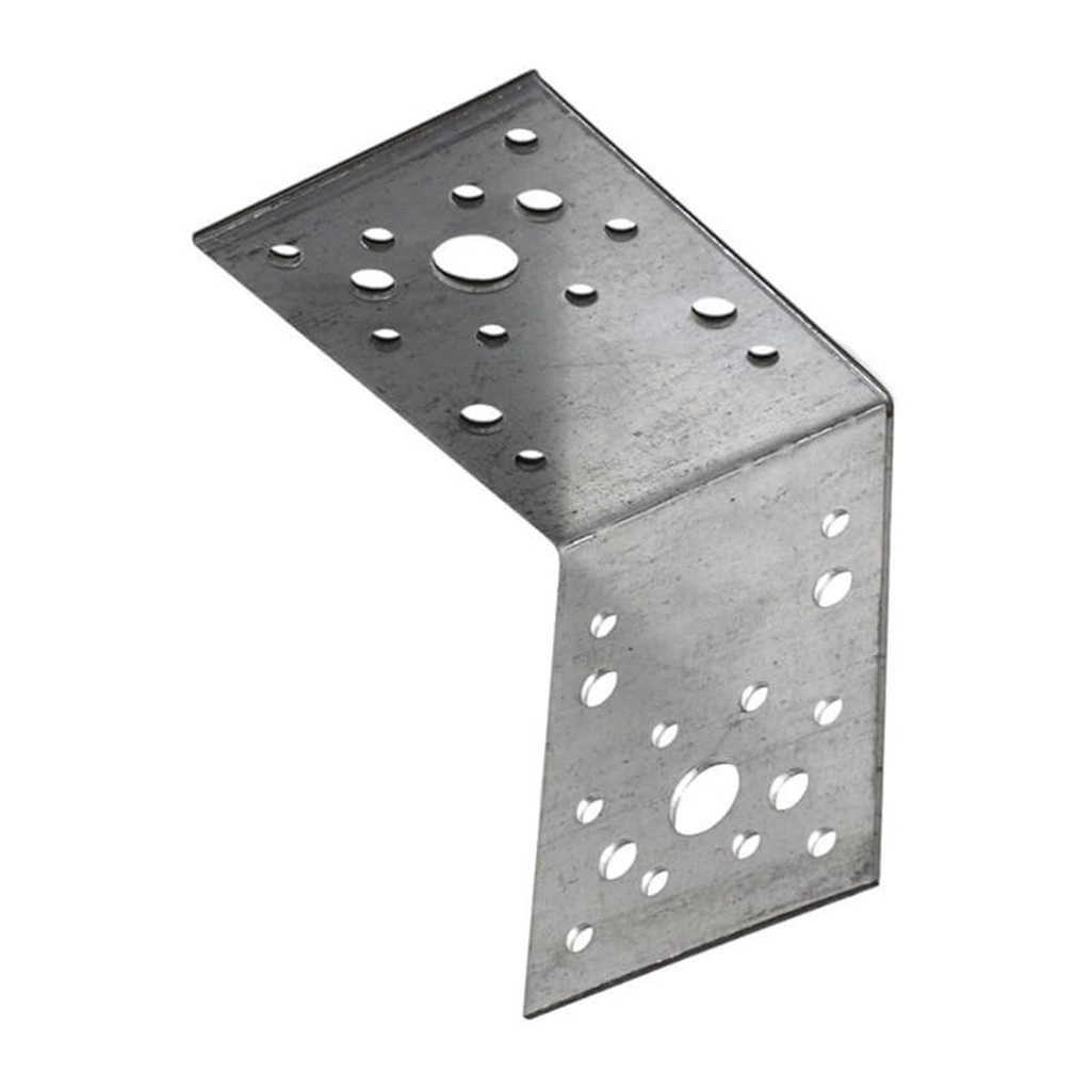 Уголок крепежный оцинкованный, равносторонний, 1.8х35х50х50 мм
