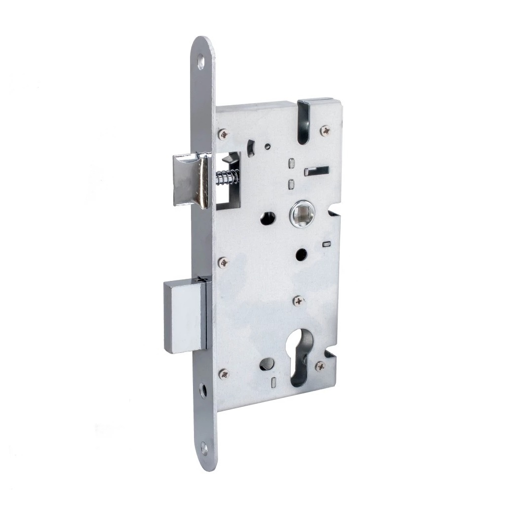 Замок врезной Crit ЗВ-72/55, м/о 72 мм, цилиндровый механизм, универсальная установка, сталь