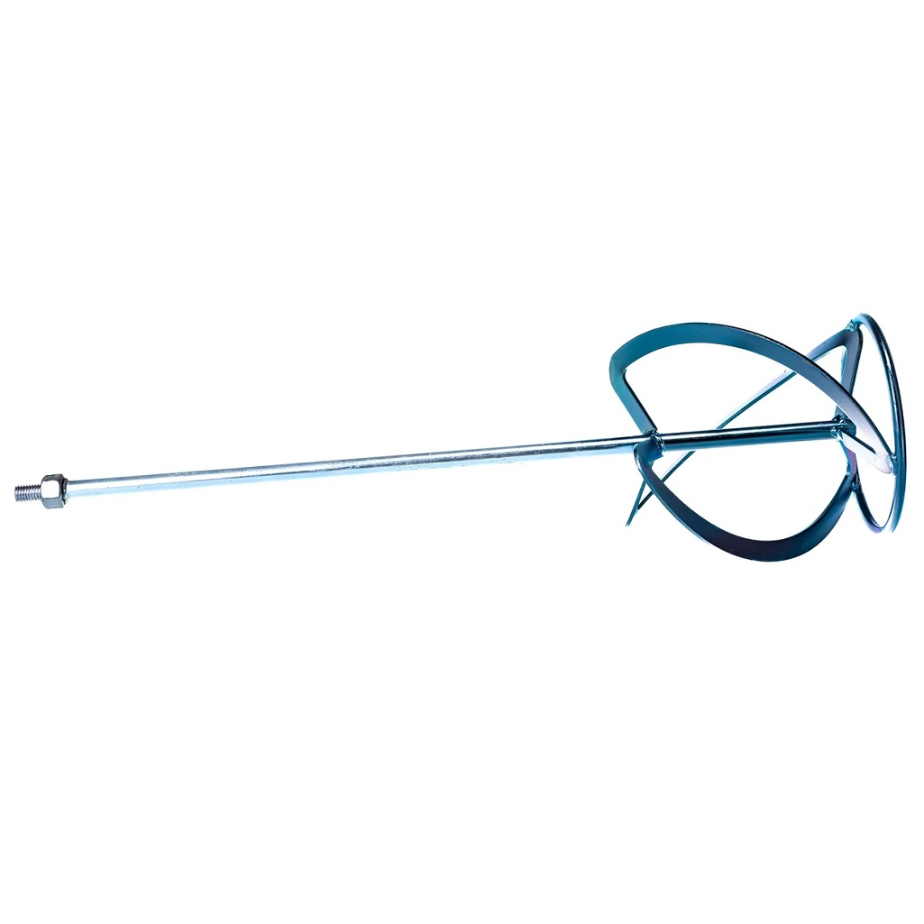 Насадка для миксера Сибртех 848967, оцинкованная, для тяжелых растворов, хвостовик М14, 160х590 мм