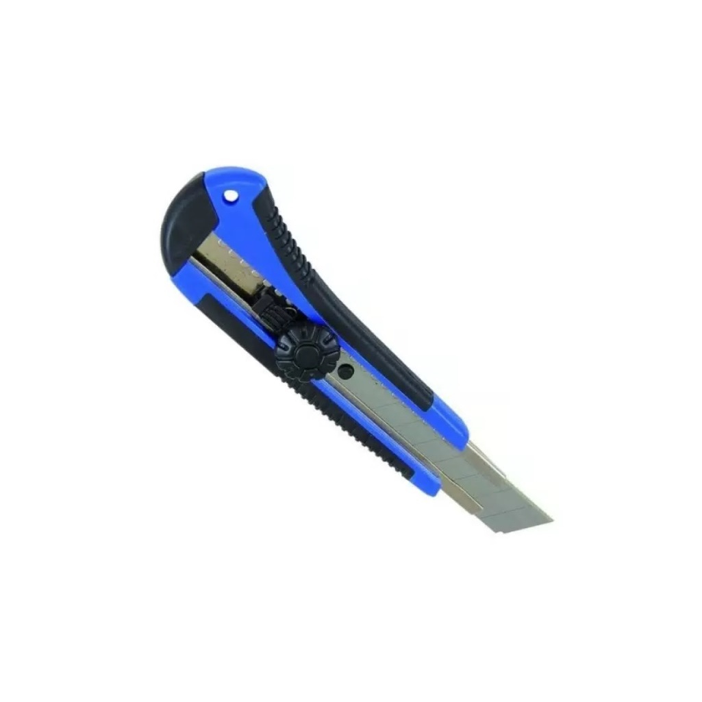 Нож Toolberg Профи, Twist-lock 2701007, широкий, упрочненный, 18 мм, сталь, ABS-пластик