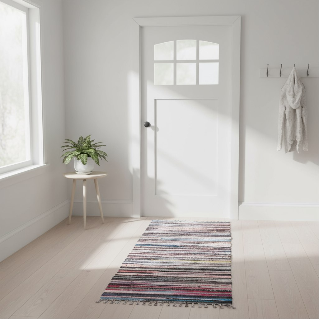 Коврик хлопковый Sunstep 33-156, прямоугольник, для прихожей и гостиной, 60х180 см