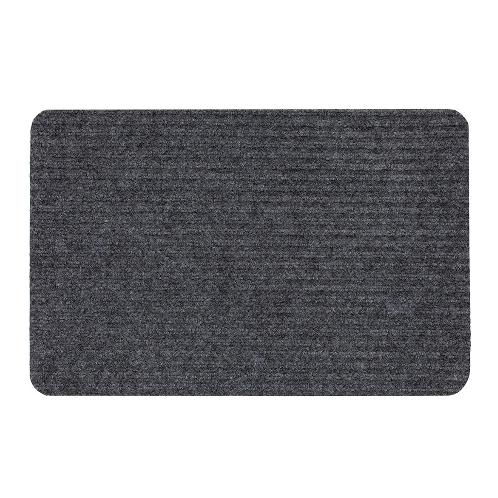 Коврик влаговпитывающий ComeForte Soft, полиэстер, серый, 60х90 см