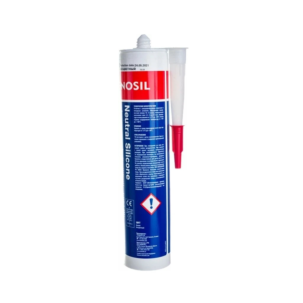 Герметик силиконовый Penosil Neutral Building Silicone 327, H0017Z, строительный, нейтральный, бесцветный, 280 мл