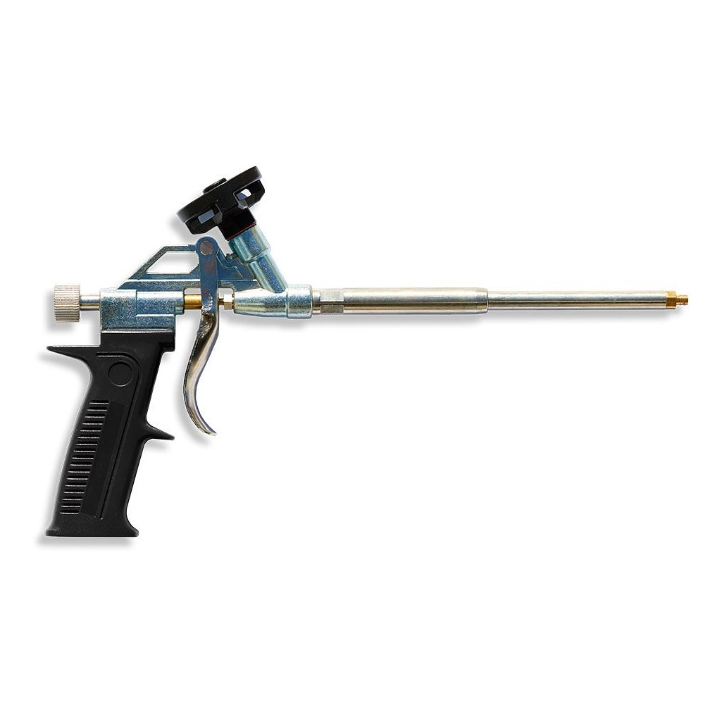 Пистолет для монтажной пены и клея Kudo Longlife Elite KUPGUN22, профессиональный, металлический корпус