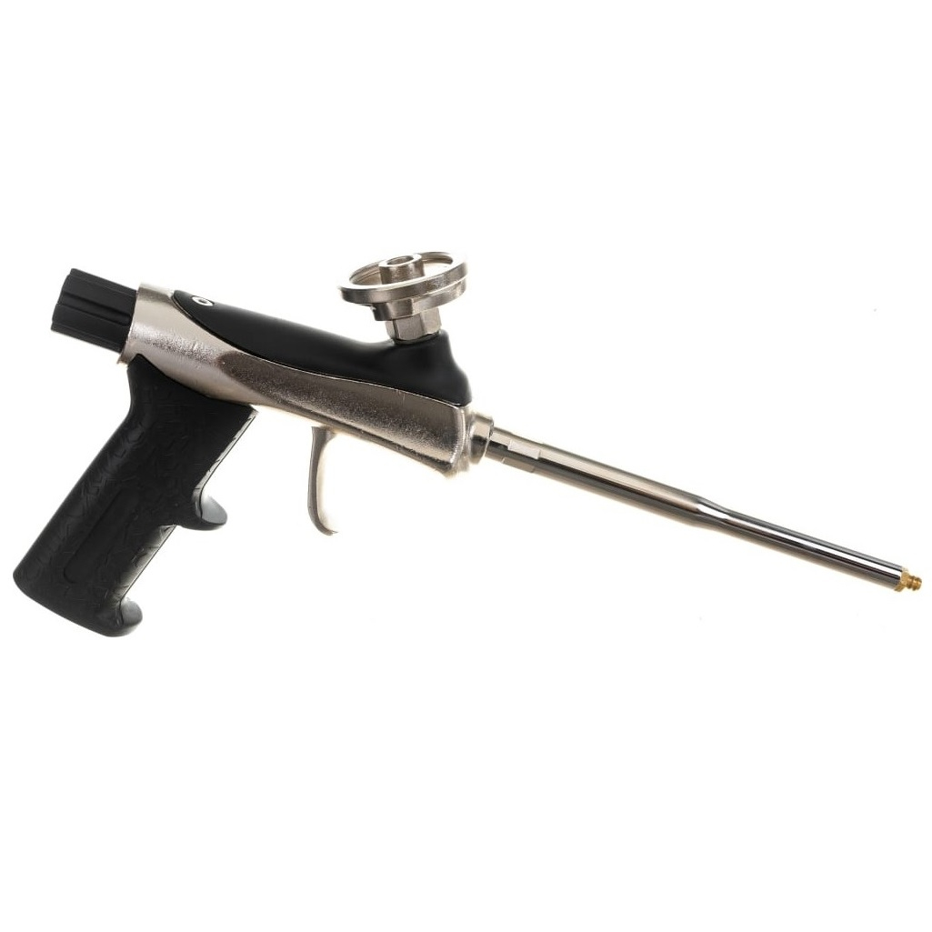 Пистолет для монтажной пены и клея Kudo Strong Balance KUPGUN12, профессиональный, металлический корпус