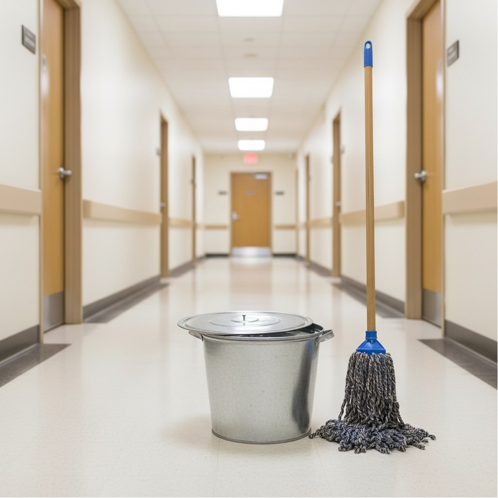 Бак для воды и сыпучих веществ 54633, оцинкованный, крышка, 32 л