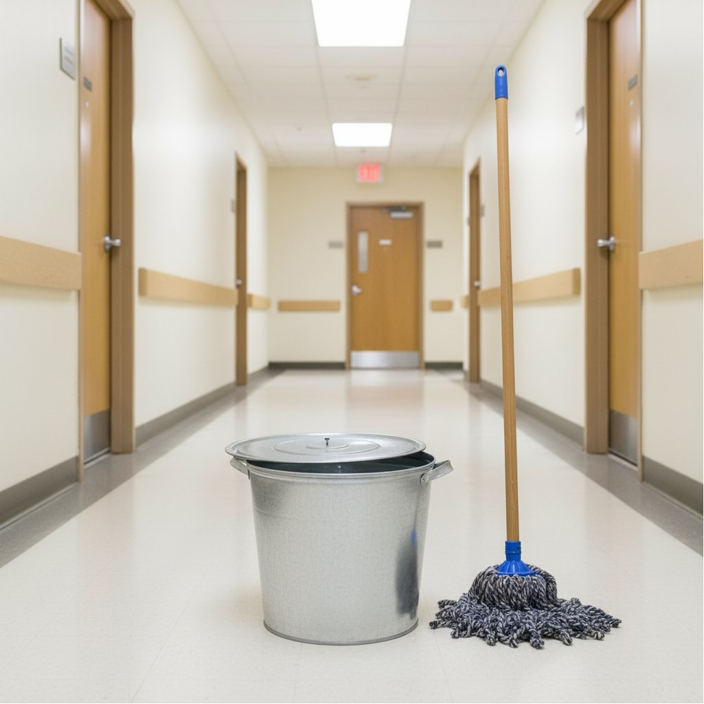 Бак для воды и сыпучих веществ 54633, оцинкованный, крышка, 32 л