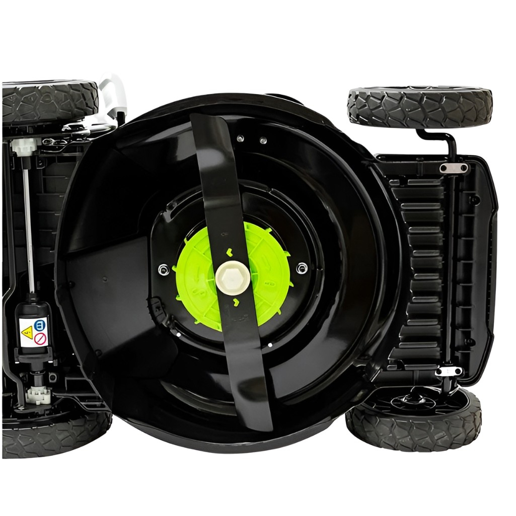 Газонокосилка аккумуляторная Greenworks GD40LM46SP 40В самоходная, травосборник 55 л, АКБ 4 A•ч, зарядное устройство
