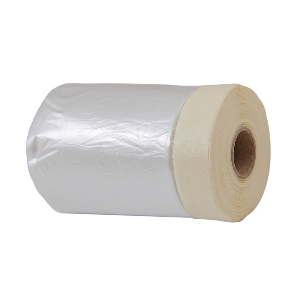 Пленка Toolberg 2008105 защитная с клейкой лентой, 2.4х16 м, прозрачная