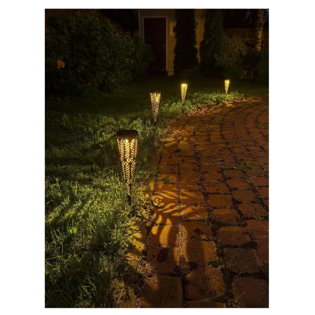 Фонарь садовый Чудесный Сад 637, Тысячелистник, светодиодный, на солнечной батарее