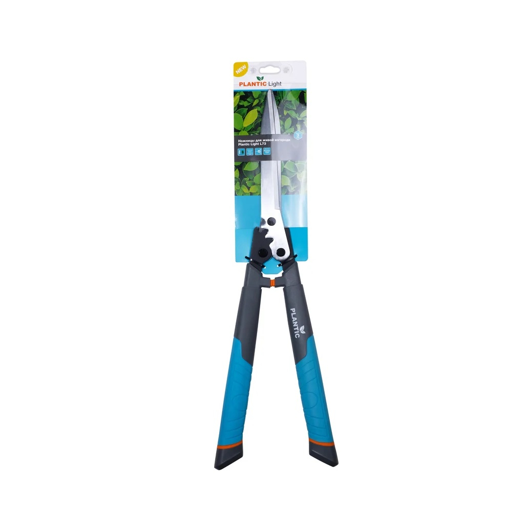 Ножницы прямые Plantic Light L73 для живой изгороди, сталь, 64 см