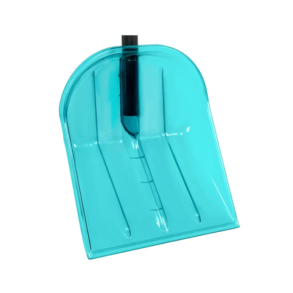 Лопата для снега Palisad Luxe 61691, алюминиевая рукоятка, поликарбонат