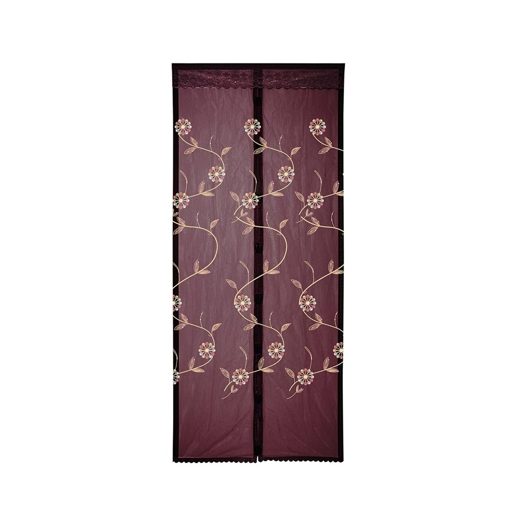 Сетка москитная Рыжий кот Капутомоскито на магнитах, коричневая, 1х2.1 м