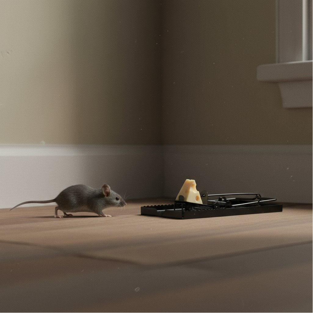 Крысоловка Sparta, усиленная, для мышей и крыс, черная, в упаковке 2 штуки