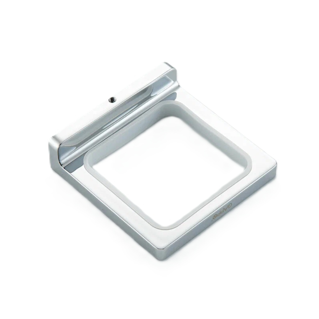 Ершик настенный для унитаза Gappo G30810, металл, стекло, хром