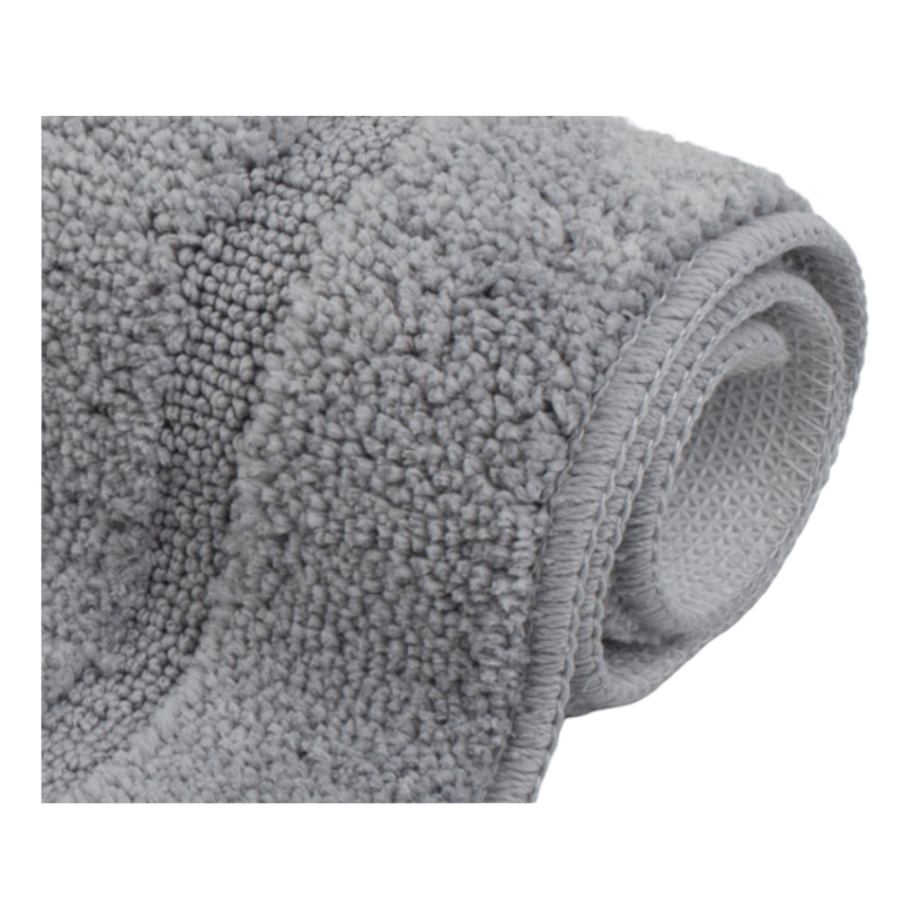 Коврик для ванной Iddis PSQS06MI12, 278037, микрофибра, серый, 450х650 мм