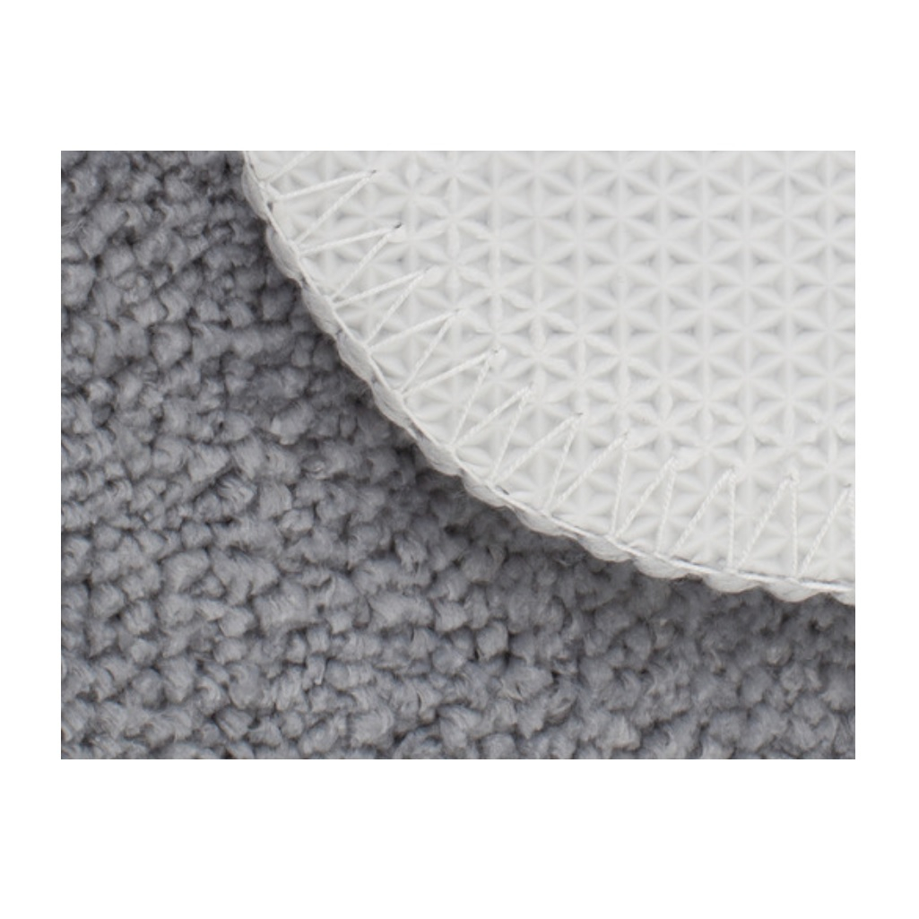 Коврик для ванной Iddis PSQS06MI12, 278037, микрофибра, серый, 450х650 мм