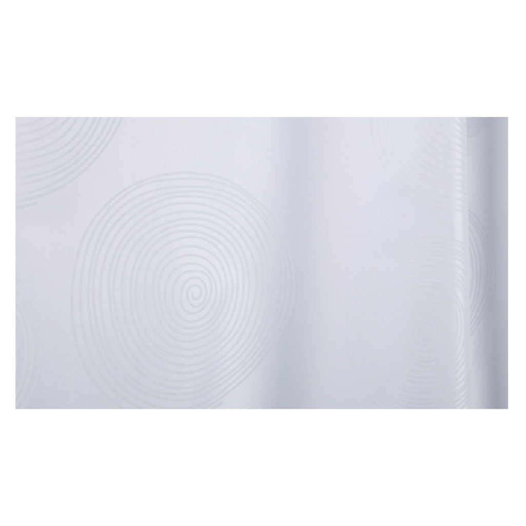 Штора для ванной IDDIS BD01P18I11, полиэстер, 1800х2000 мм, белый