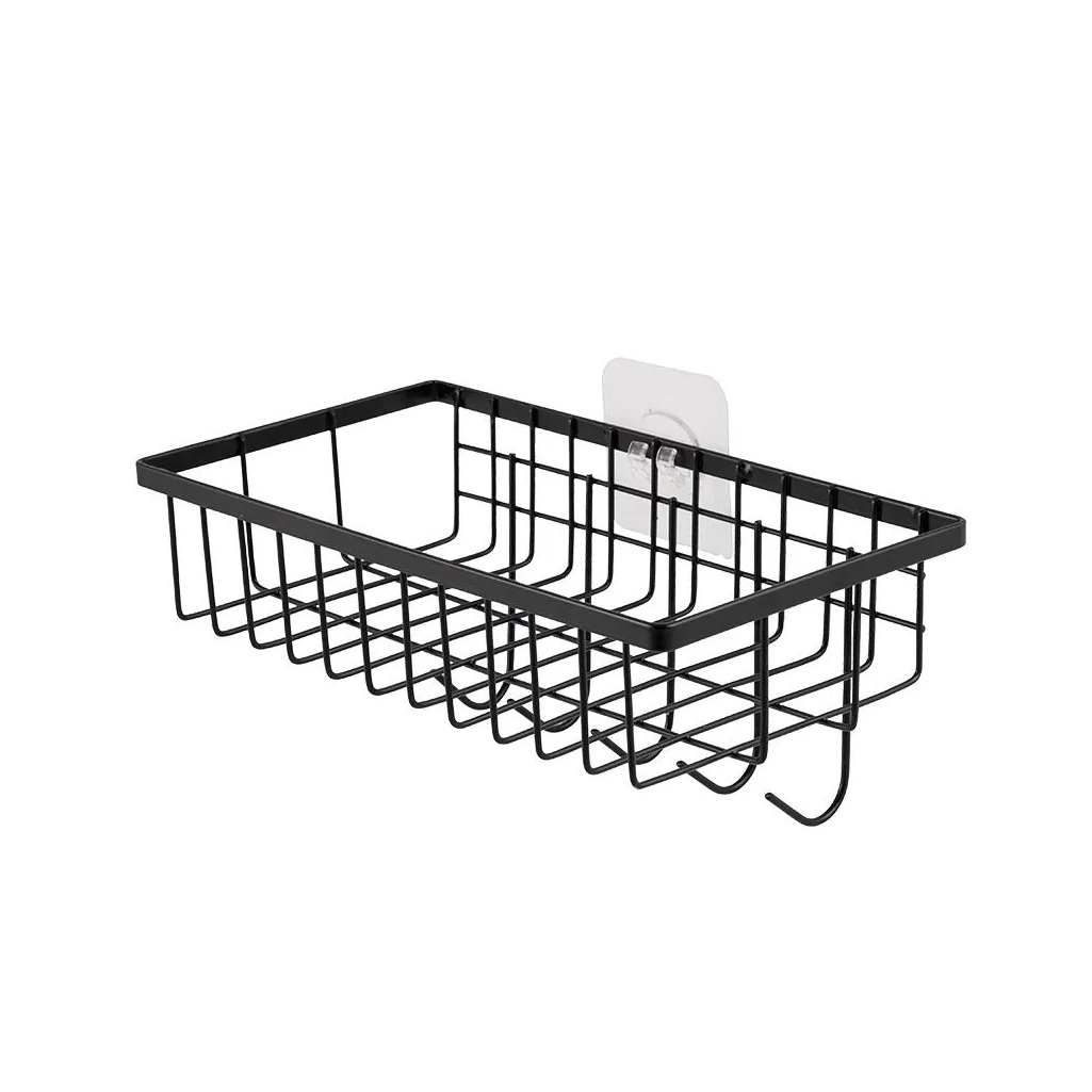 Держатель для мыла и губки Mallony Magic MR-08 самоклеящийся 5.5х13х24 см