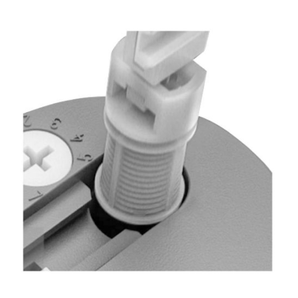 Клапан для бачка унитаза AV Engineering AVE129705PL, нижний подвод 1/2