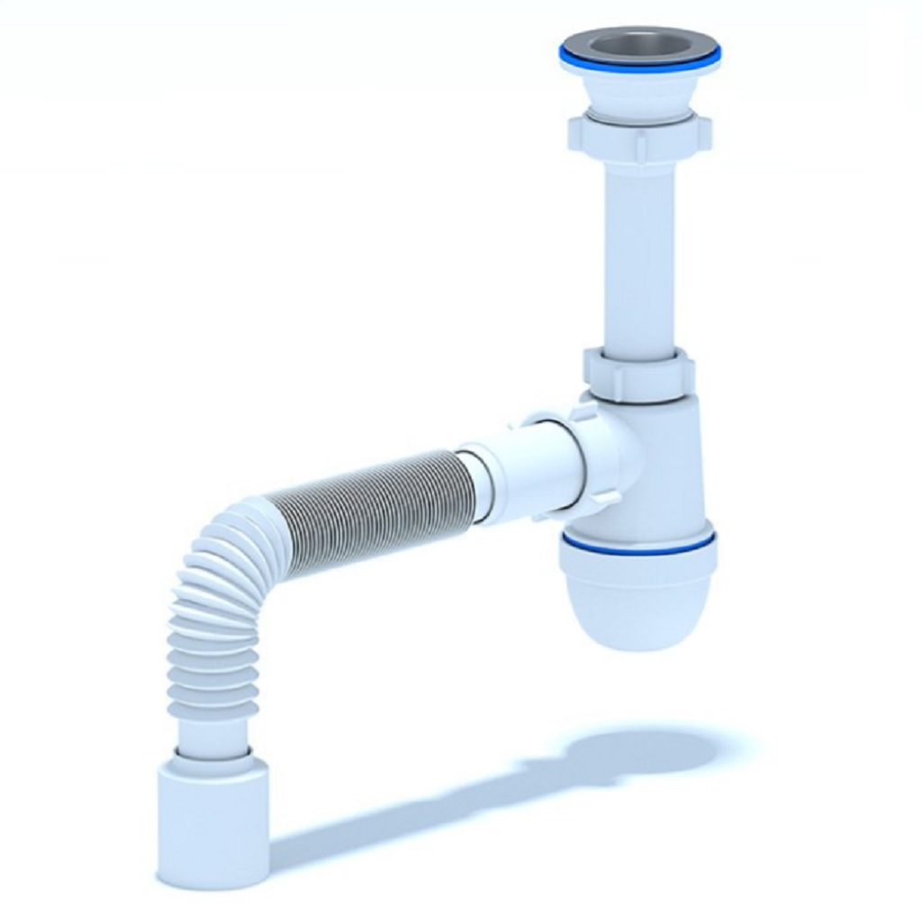 Сифон Ани Пласт C0110 для раковины 1 1/2