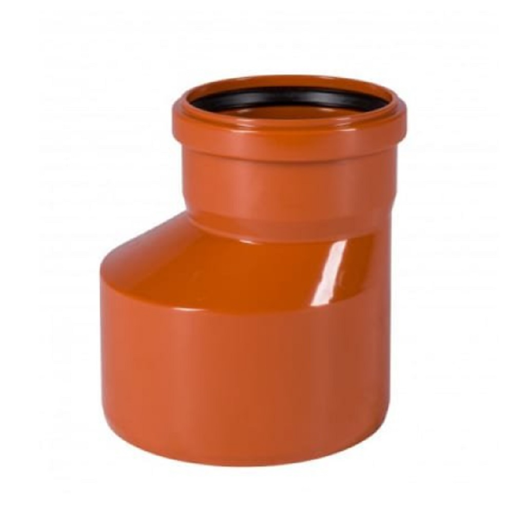 Переход эксцентрический Valfex 35160110, диаметр 160х110 мм, рыжий