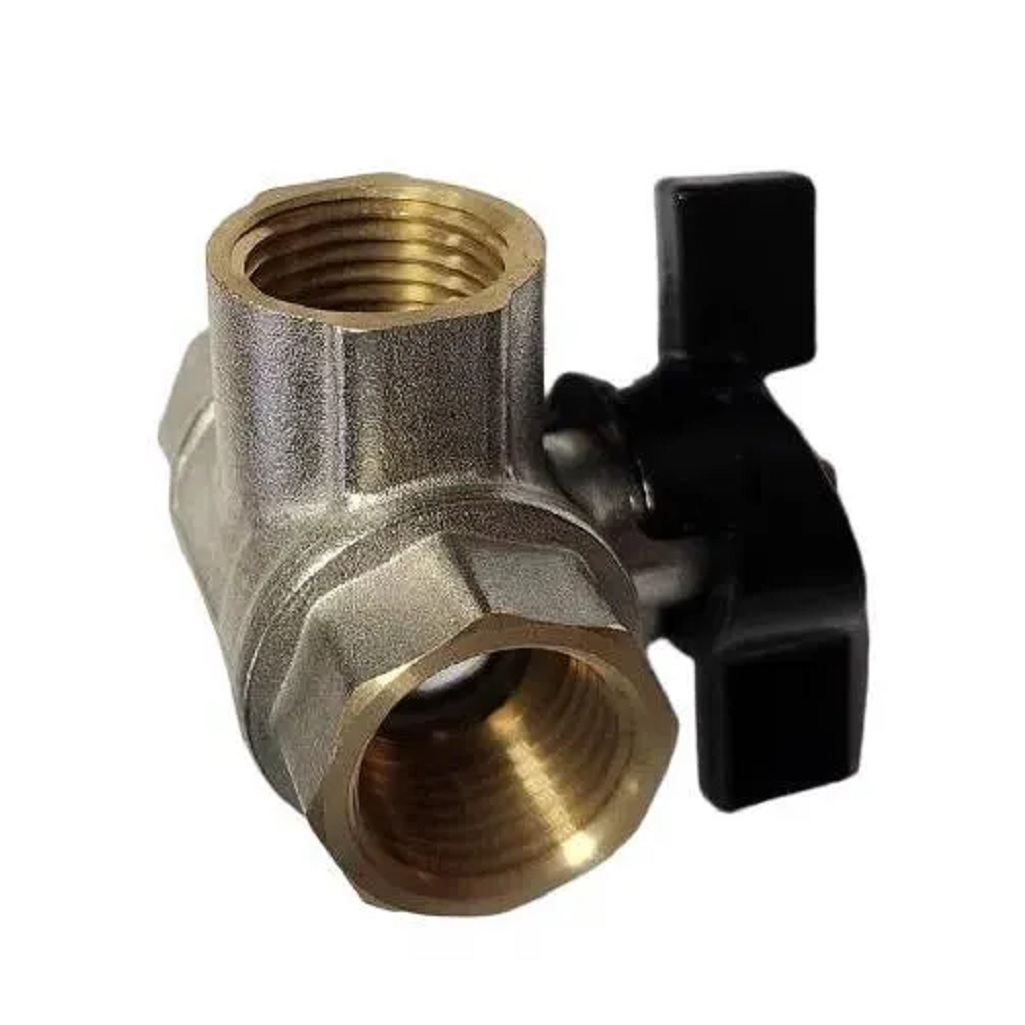 Кран шаровой Frap F217.05 трехходовой, 3/4