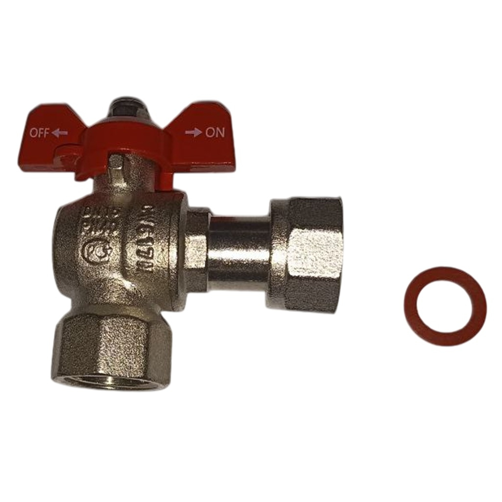 Кран шаровой угловой Gappo G217.04 ВР 1/2