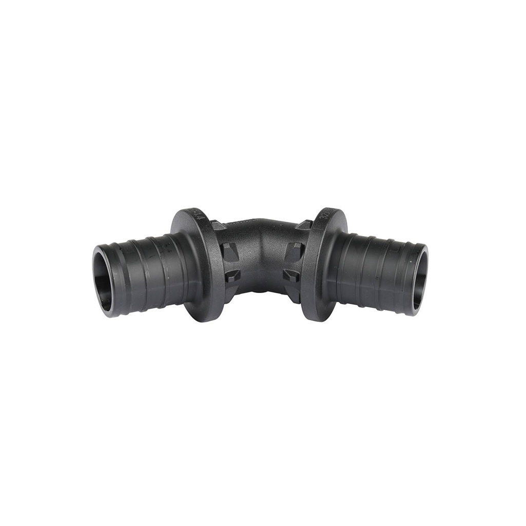 Угольник 45 гр. аксиальный Rehau RAUTITAN PX, 20х20 мм, равнопроходной, для труб из сшитого полиэтилена 