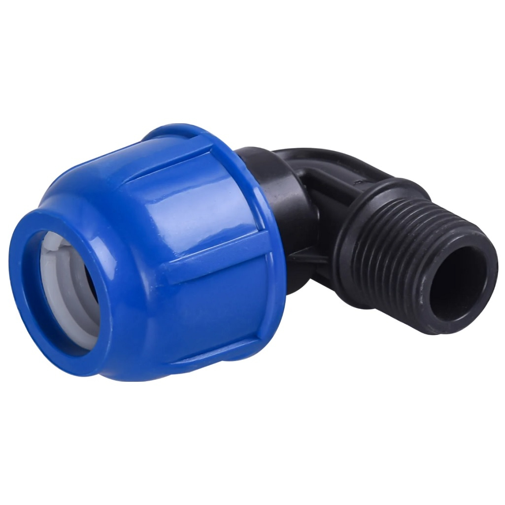 Угол 90 гр. для труб ПНД, КП706020, 20х1/2