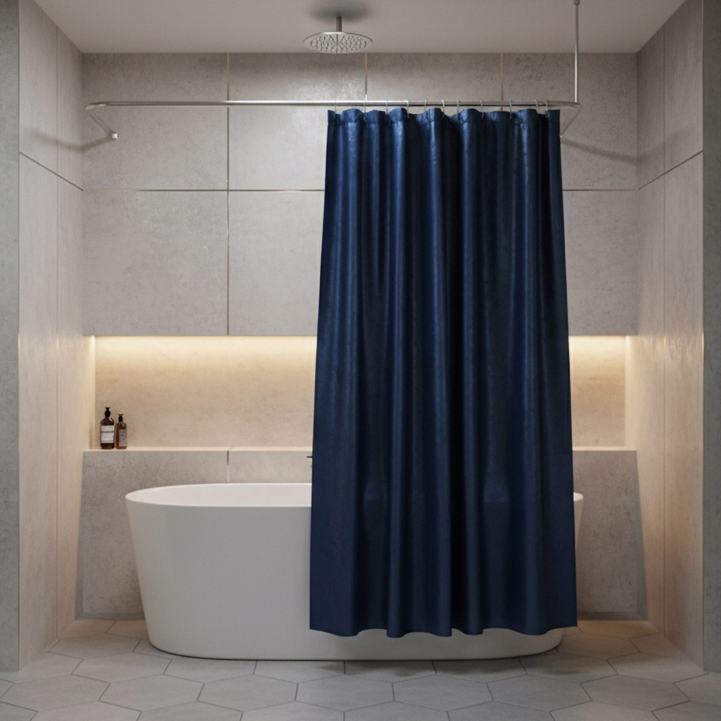 Штанга для ванной Iddis Elegante 050A200I14, угловая, алюминий, 90-180 см, хром