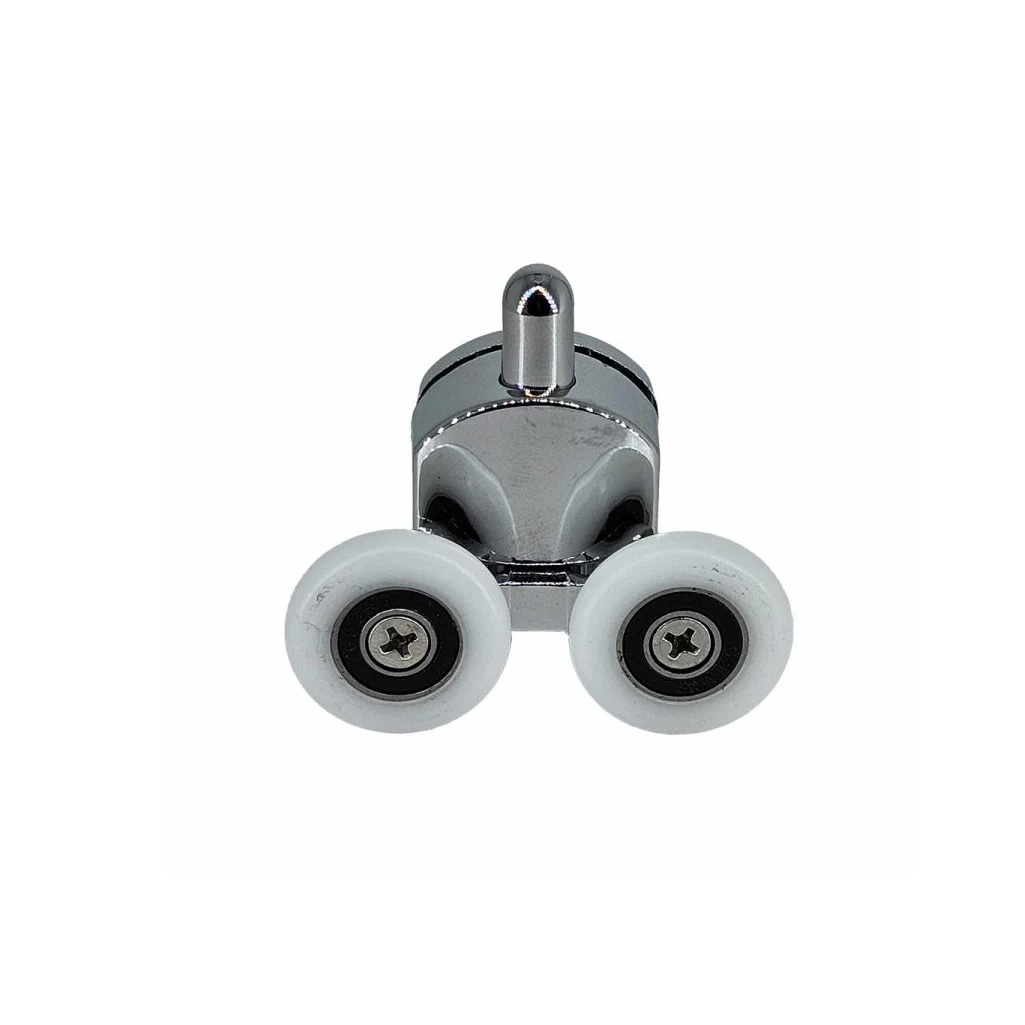 Ролики для душевой кабины 2-23МК2, диаметр 23 мм, 4 двойных верхних, 4 двойных нижних, хром