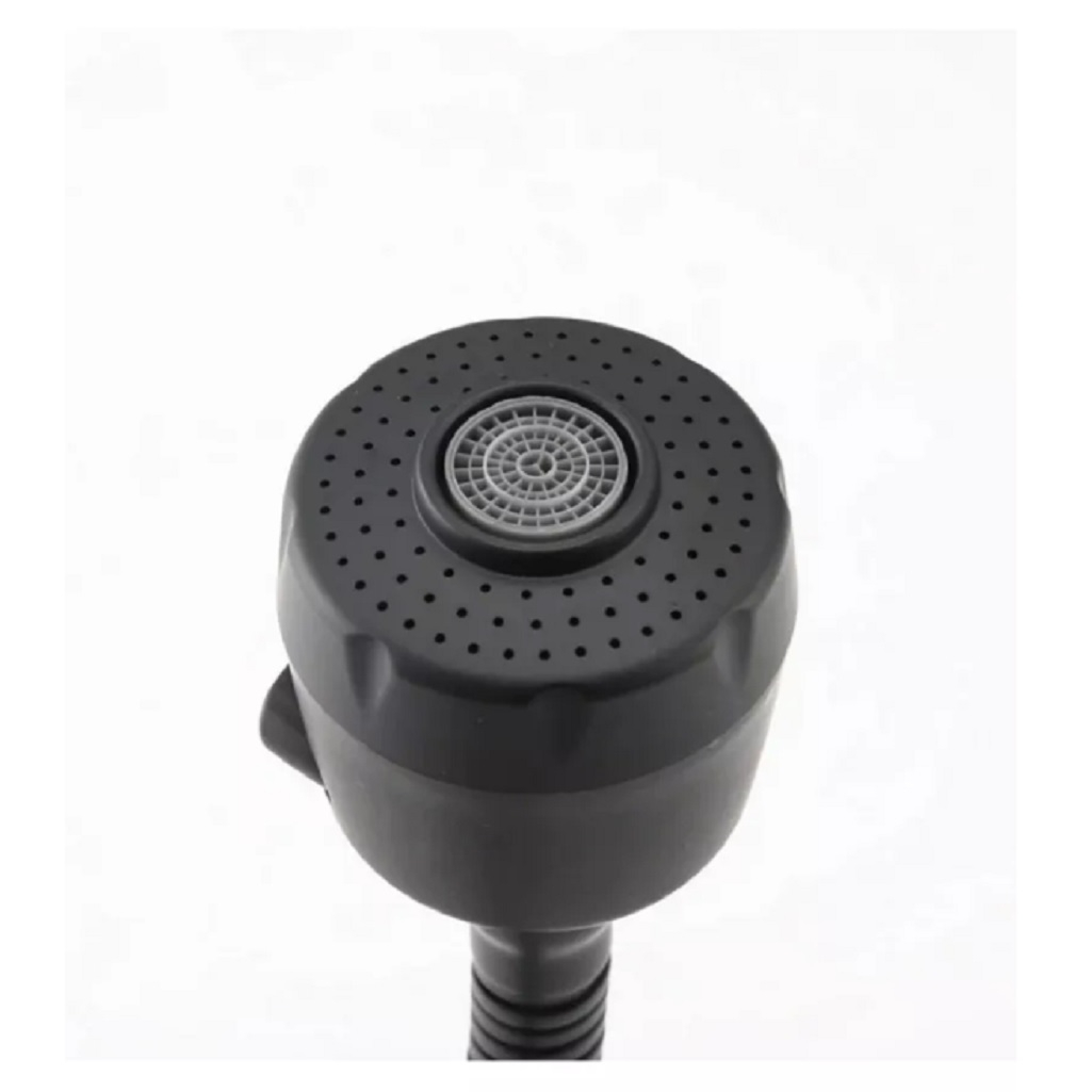 Излив для кухонного смесителя Frap F7310-6, гибкий, 41 см, черный