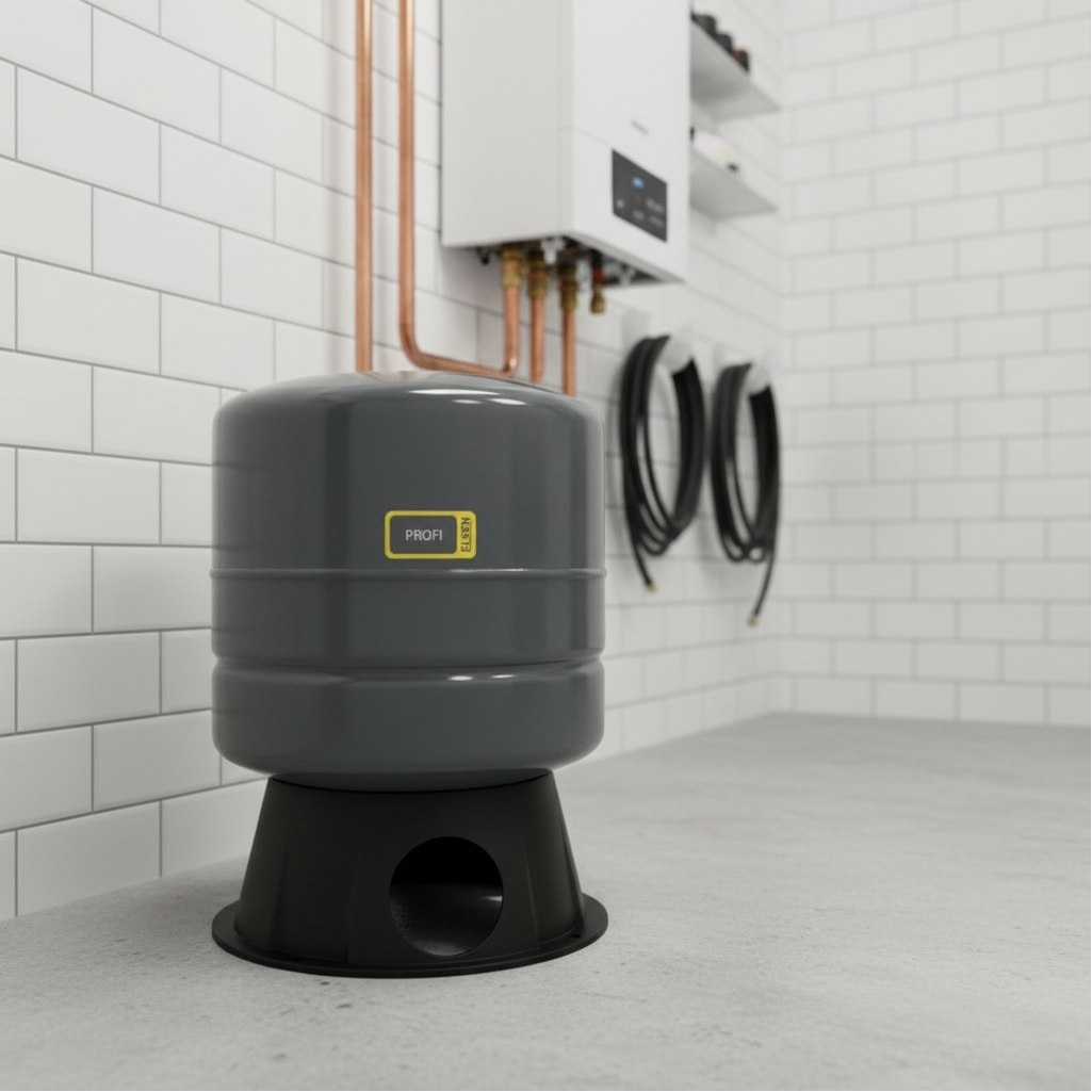 Универсальный мембранный бак Elsen Profi EMV02.08, вертикальный, 8 л, 10 бар, G 1