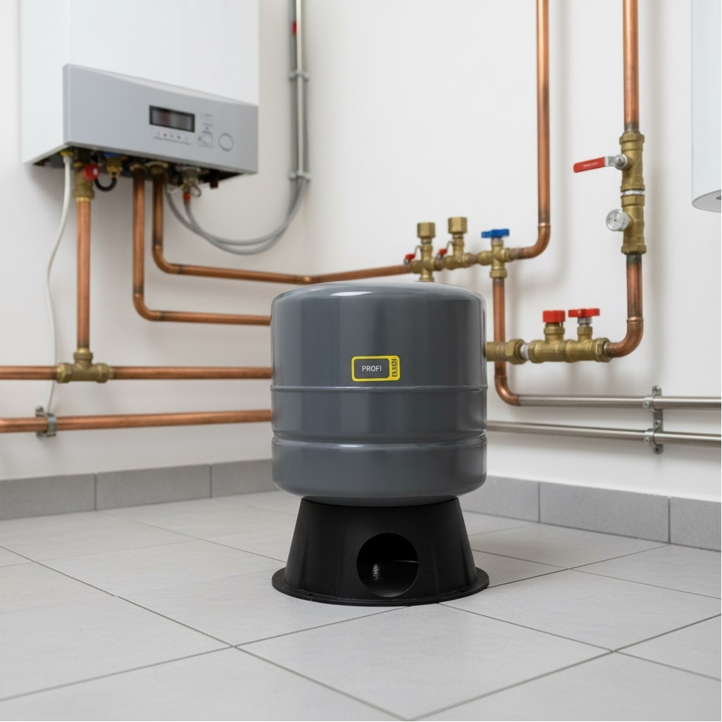 Универсальный мембранный бак Elsen Profi EMV02.08, вертикальный, 8 л, 10 бар, G 1