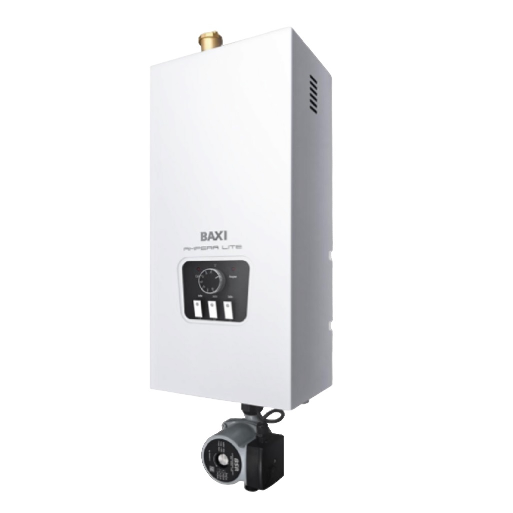 Котел электрический настенный Baxi Ampera Lite 9, E8403409, 9 кВт
