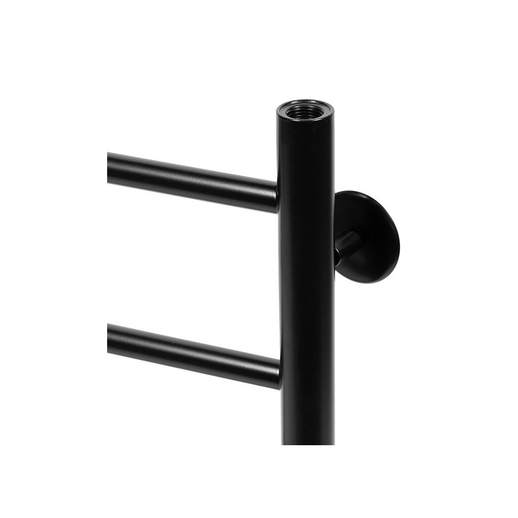 Полотенцесушитель водяной Royal Thermo Classic black П7 Лесенка, RTС.B.7.500.800, нержавеющая сталь, 500х800 мм