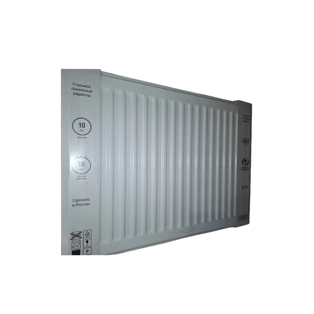 Радиатор панельный Royal Thermo Ventil Compact VC22-300-500, Rall 9016, сталь