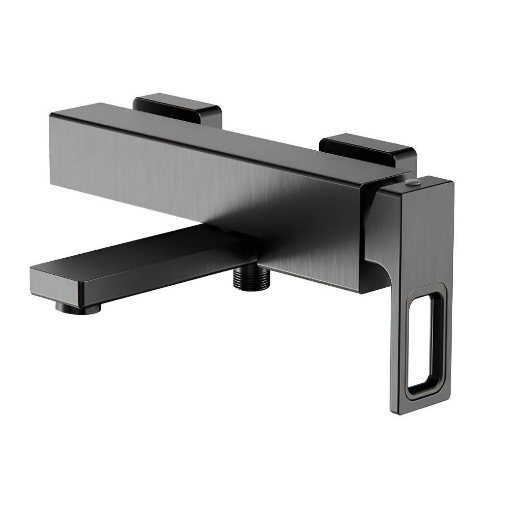 Смеситель для ванны Gappo G3217-9 оружейная сталь