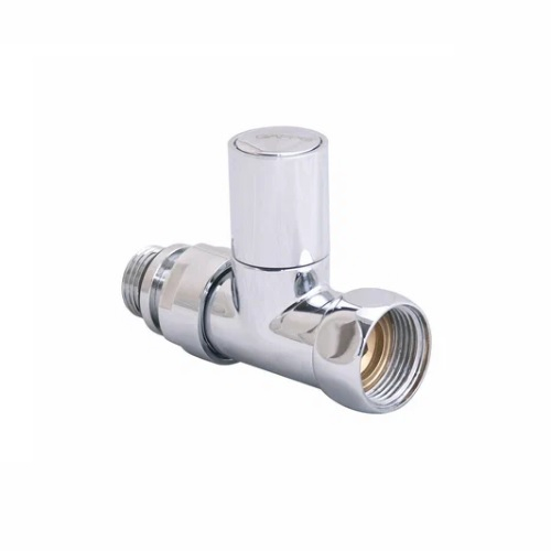 Кран для полотенцесушителя  Gappo  НР-ВР, 1/2х1 G475.0406 прямой, хром