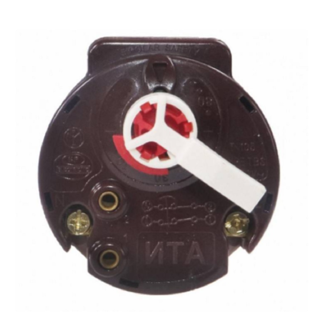 Термостат стержневой Итатэн TBS, 16A, 70 градусов, термозащита на 83 градусов, 250В