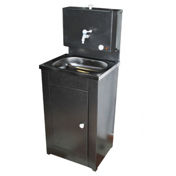 Умывальник дачный Комфорт, с подогревом, нержавеющая мойка, цвет медь																															