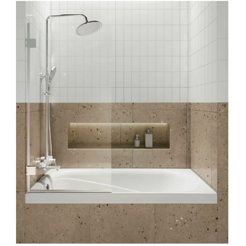 Ванна акриловая Niagara Atrio NG-A15070, 420х700х1500 мм, объем 167 л, белая